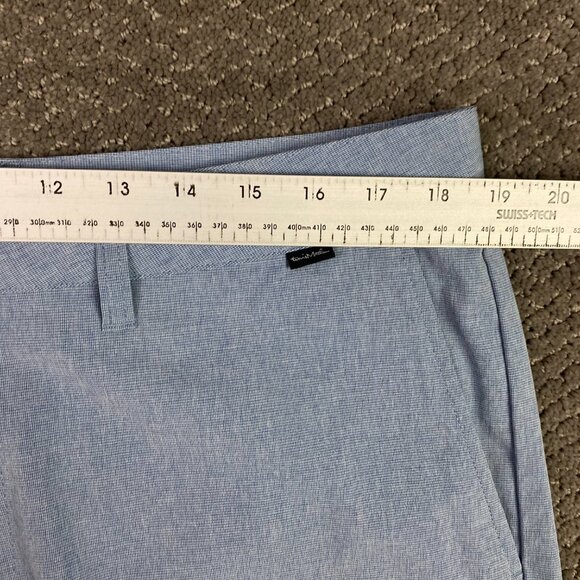 Travis Mathew Shorts Men's 36 Blue Stretch - Picture 7 of 11
